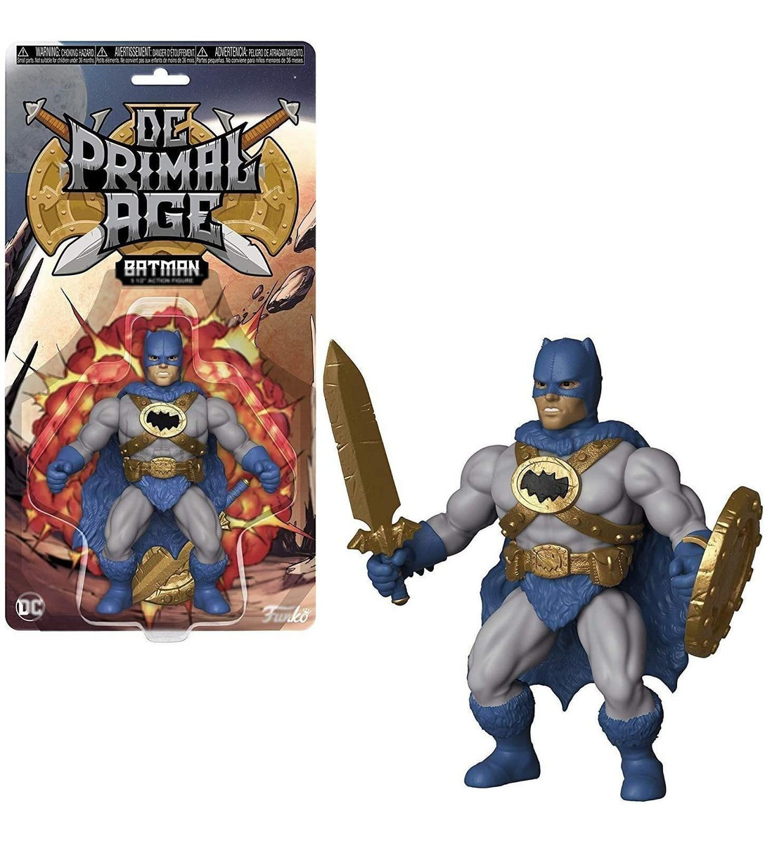 Funko Dc Primal Age Boneco Colecionável Do Batman, Multico