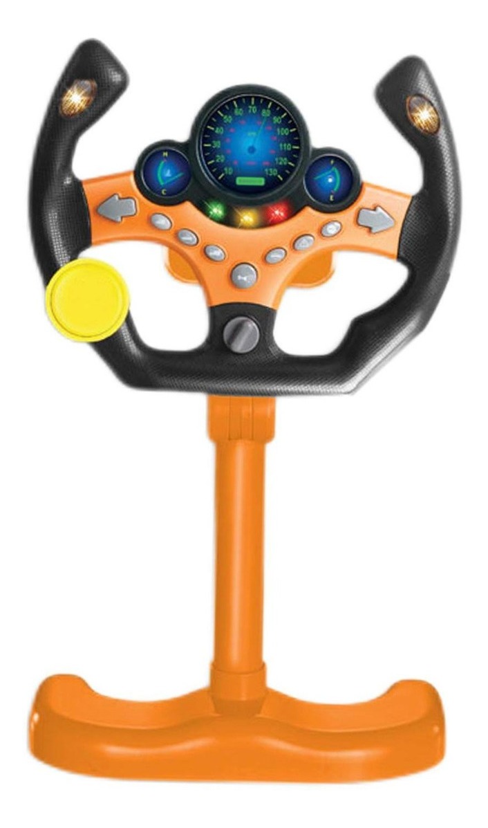 Volante Simulado Para Controle De Direção Infantil Com - Imagem 22