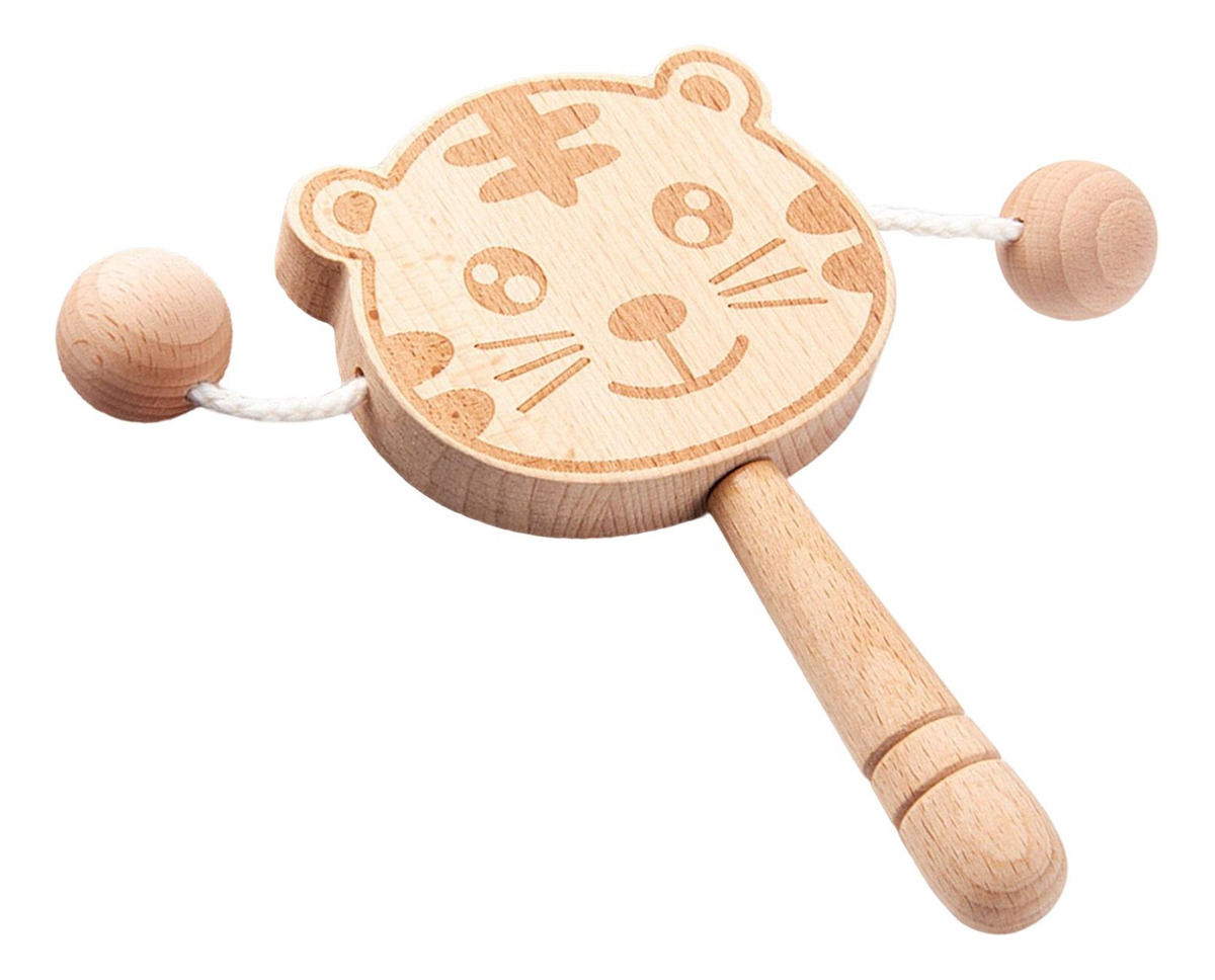 Chocalhos De Madeira De Percussão Manual, Práticos E Durávei - Imagem 13