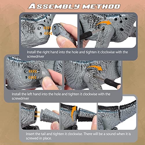 Brinquedo Pecmpo Dinosaur Rc Kidsvelociraptor - Imagem 2
