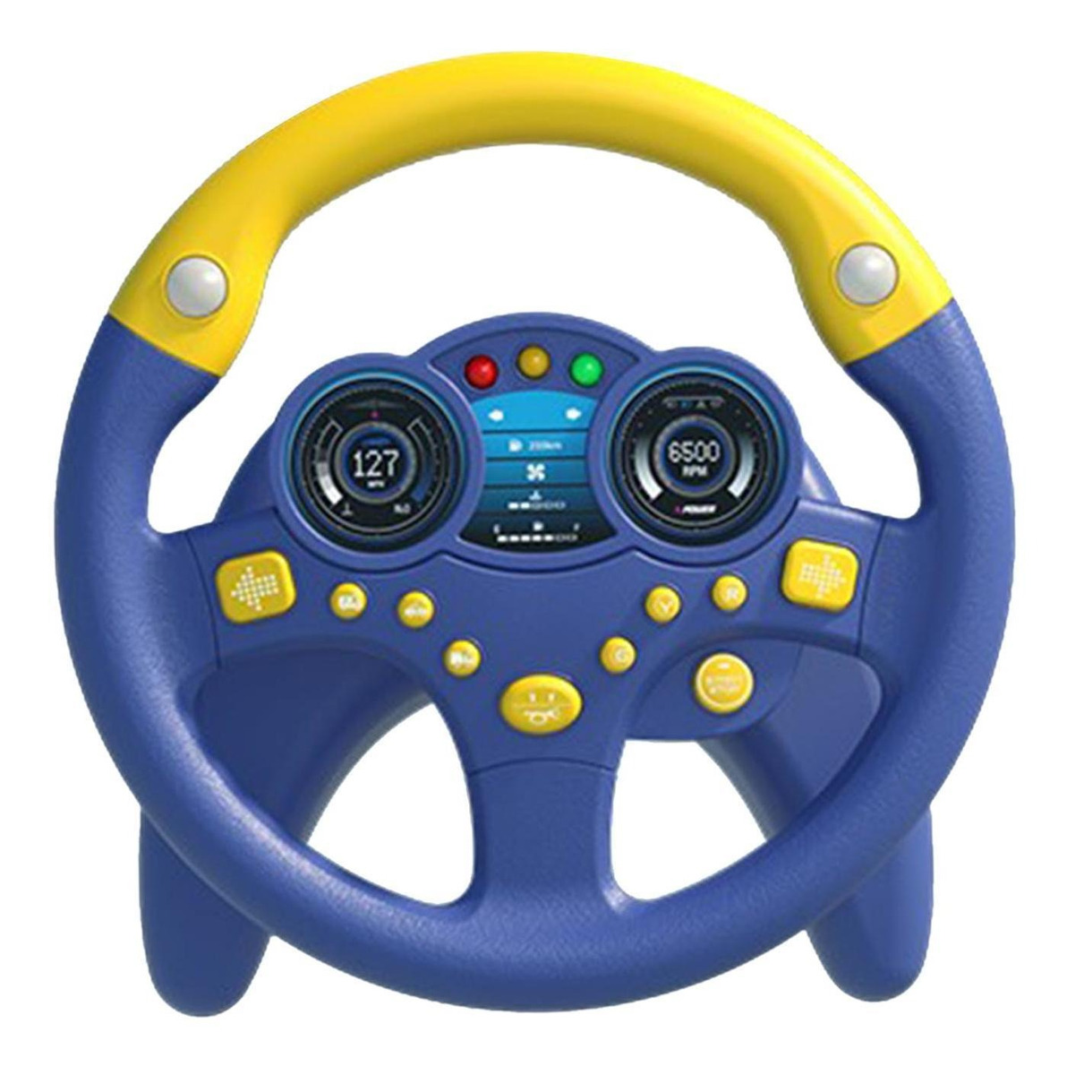 Brinquedo Infantil De Simulação De Volante De Carro Com - Imagem 18