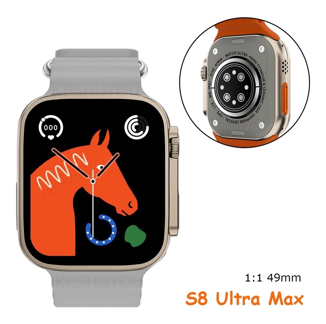 Smartwatch S8 Ultra Max Série 8 Bluetooth Call Nfc - Imagem 11