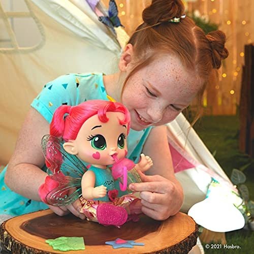 Boneca Baby Alive Glo Pixies Sammie Shimmer Interactive - Imagem 3