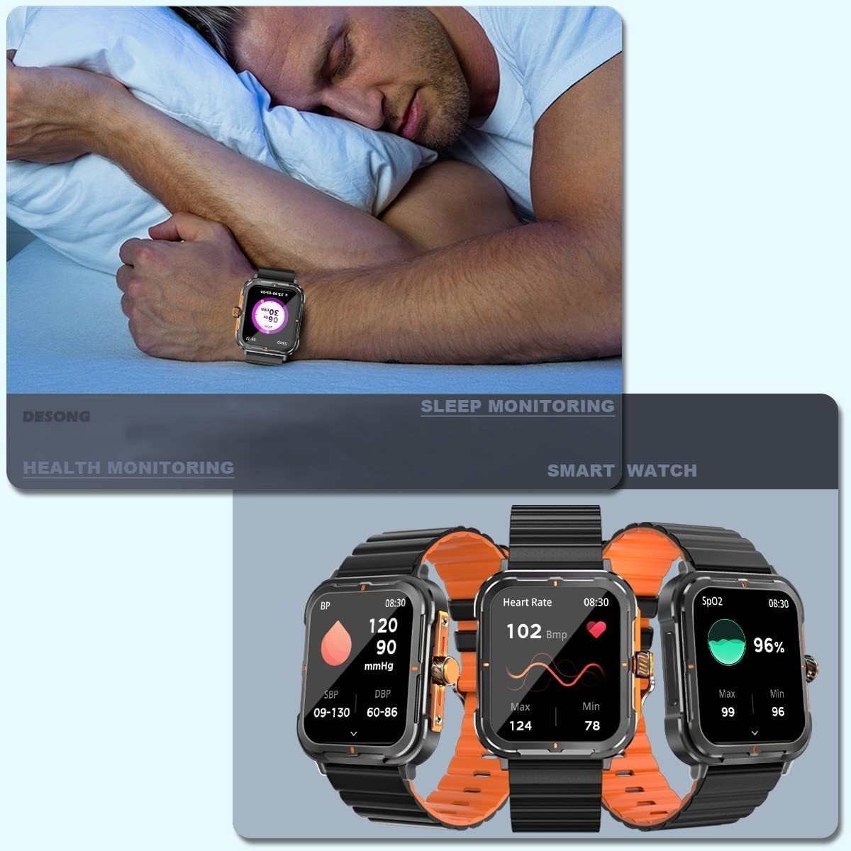 Smartwatch (recebimento/discagem De Chamadas) Relóg - Imagem 12