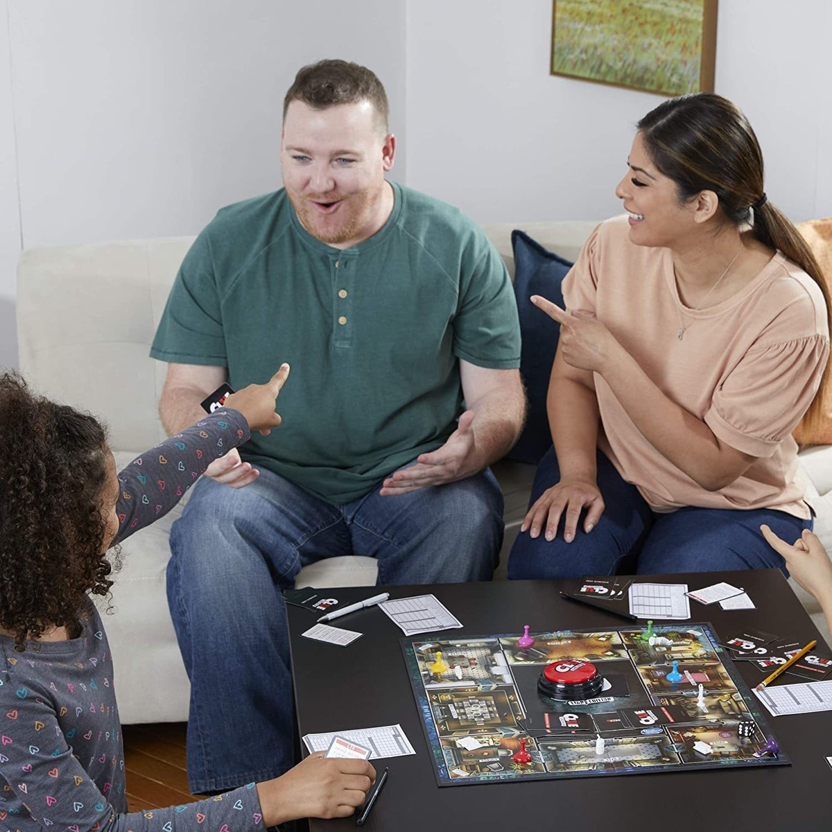 Clue Liars Edition Jogo De Tabuleiro Murder Mystery Game Kid - Imagem 8