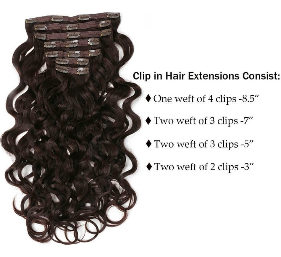 Cabelo Humano Peruca Aplique Tic Tac 55 Cm - Marrom Chocolat - Imagem 5