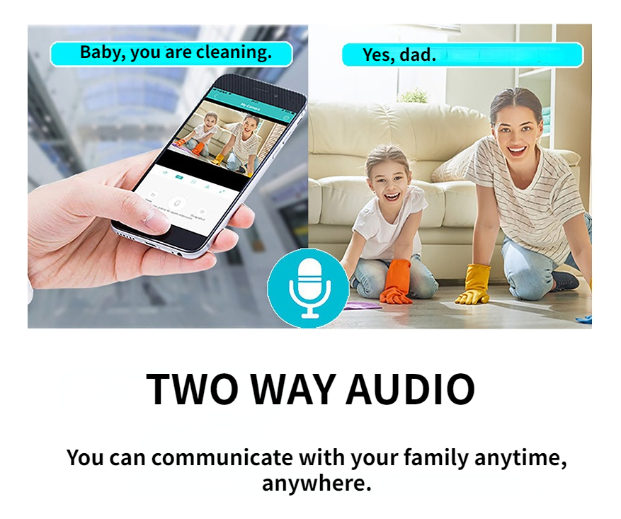 Câmera E27 Plug Wifi 360° 1080p Mini Surveillance Home - Imagem 8