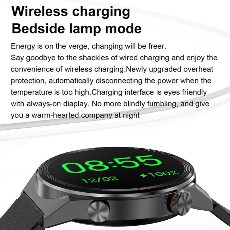 Smartwatch À Prova D'água Lemfo Mate Bluetooth - Imagem 10