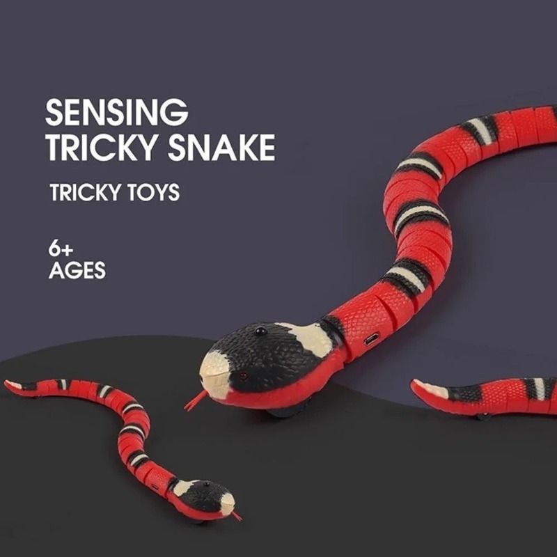 Brinquedo De Gato De Brinquedo De Cobra De Indução Elétrica - Imagem 2