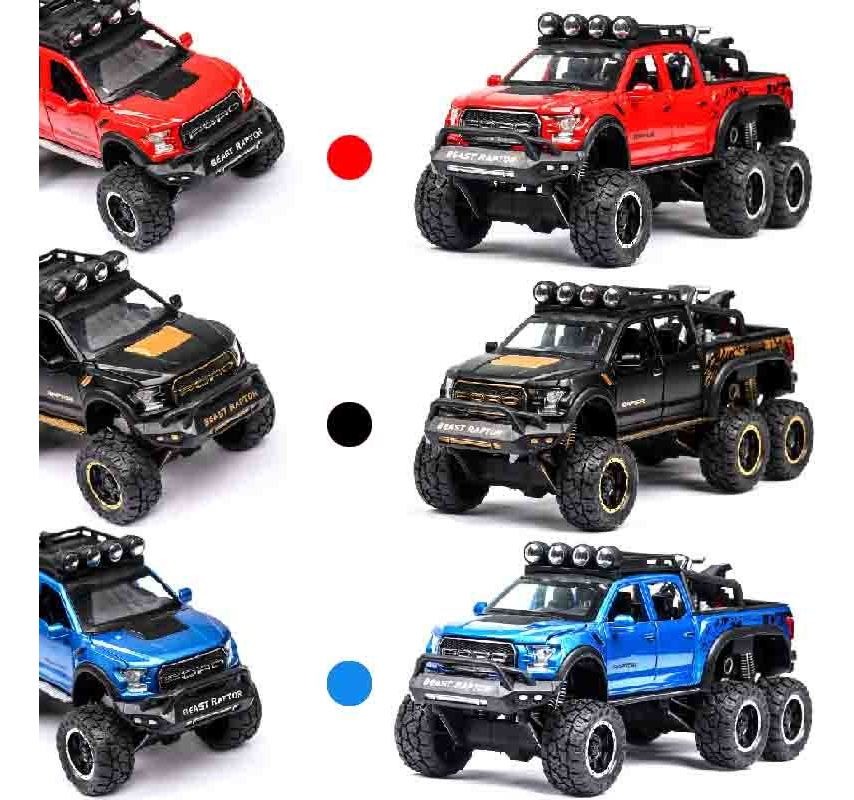 Carro De Brinquedo Infantil 1:28 Modelo Caminhonete - Imagem 2