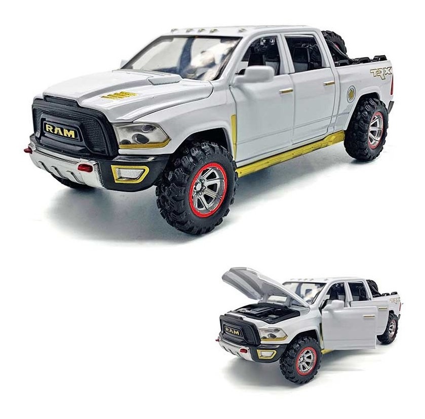 Modelos De Carros De Liga Leve Dodge Ram Trx 1:32 - Imagem 10