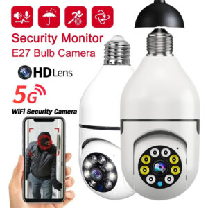 Monitor De Segurança Interno Da Câmera De Vigilância E27 Bul