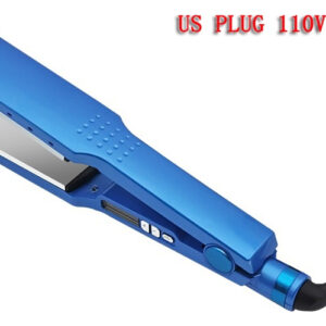 Alisador De Cabelo Molhado E Seco Blue Nano Titanium