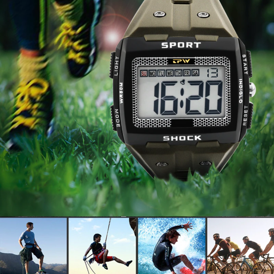 Relógio Militar Masculino Raptor Sport Schock - Imagem 2