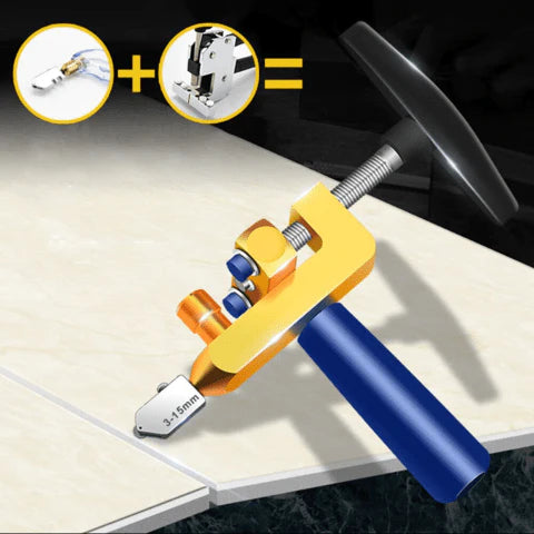 Ferramenta Riscador e Cortador Multifuncional - Telha, Vidro, Azulejo e Espelho - Imagem 3