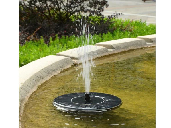 Fonte para Pássaros com Painel Solar - Decoração para Jardim - Imagem 6