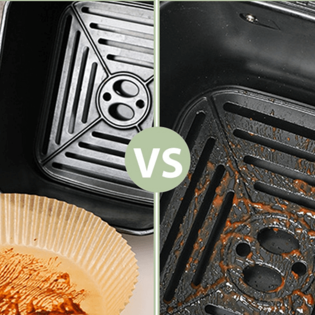Forro de Papel Protetor Antiaderente para Air Fryer - Imagem 6