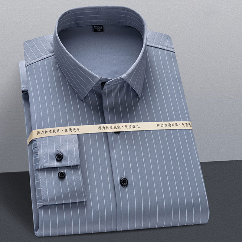 Camisa Social Fashion Plus Size - Masculina - Imagem 9