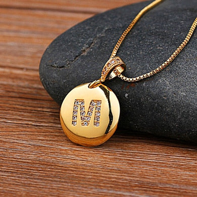 Colar Pingente de Letra 18K - Imagem 10