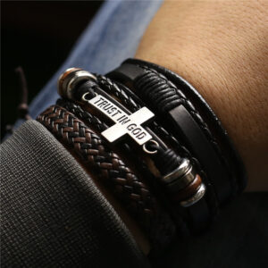 Conjunto de Pulseiras - Masculina