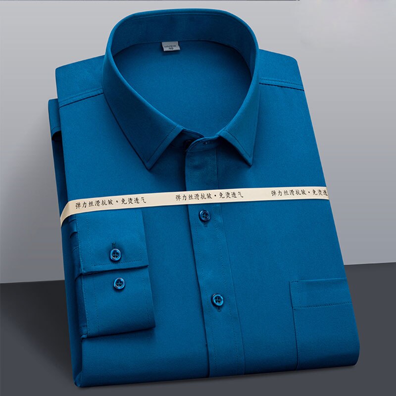 Camisa Social Fashion Plus Size - Masculina - Imagem 10