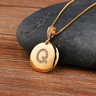 Colar Pingente de Letra 18K - Imagem 6