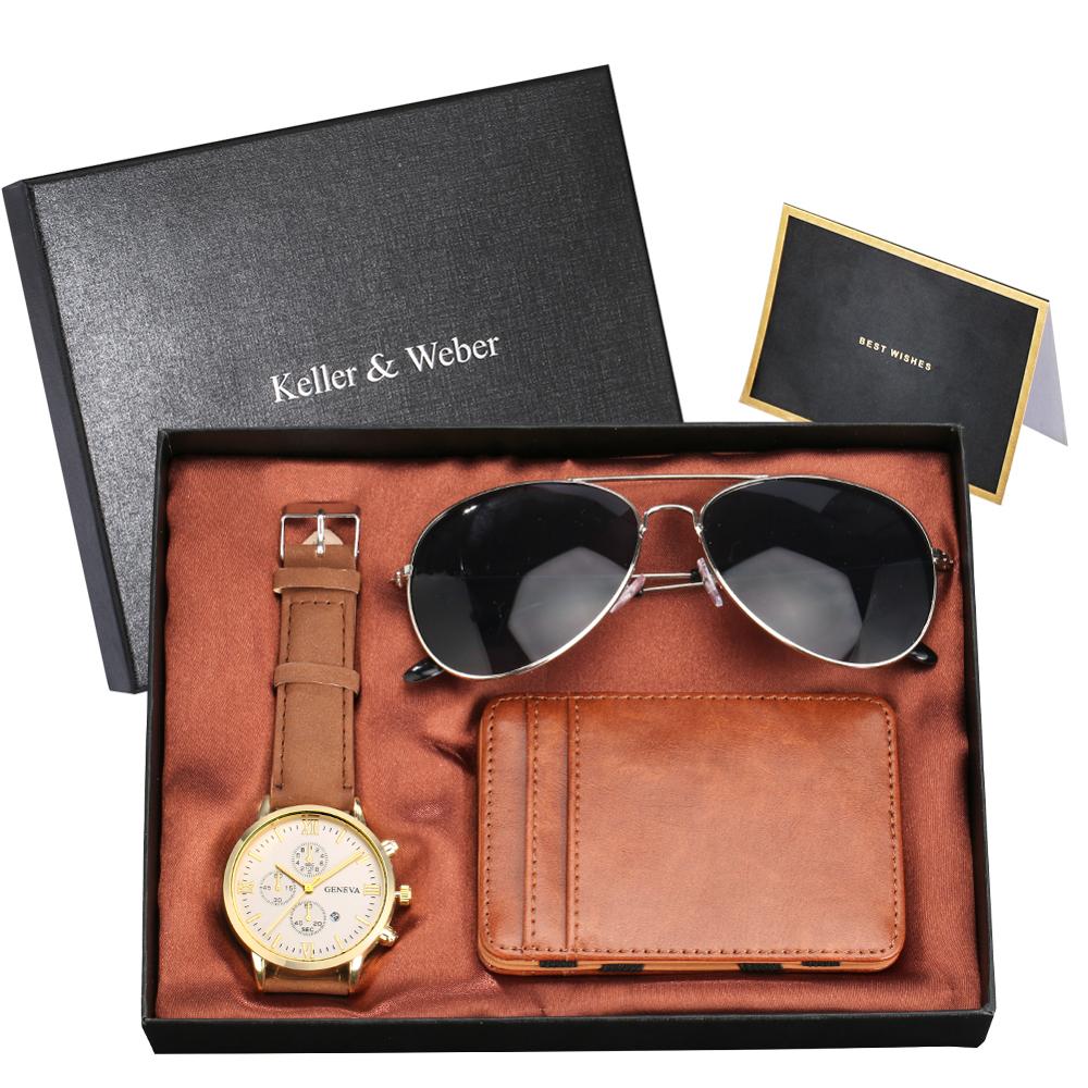 Conjunto Masculino Luxury - Óculos, Carteira e Relógio - Imagem 5