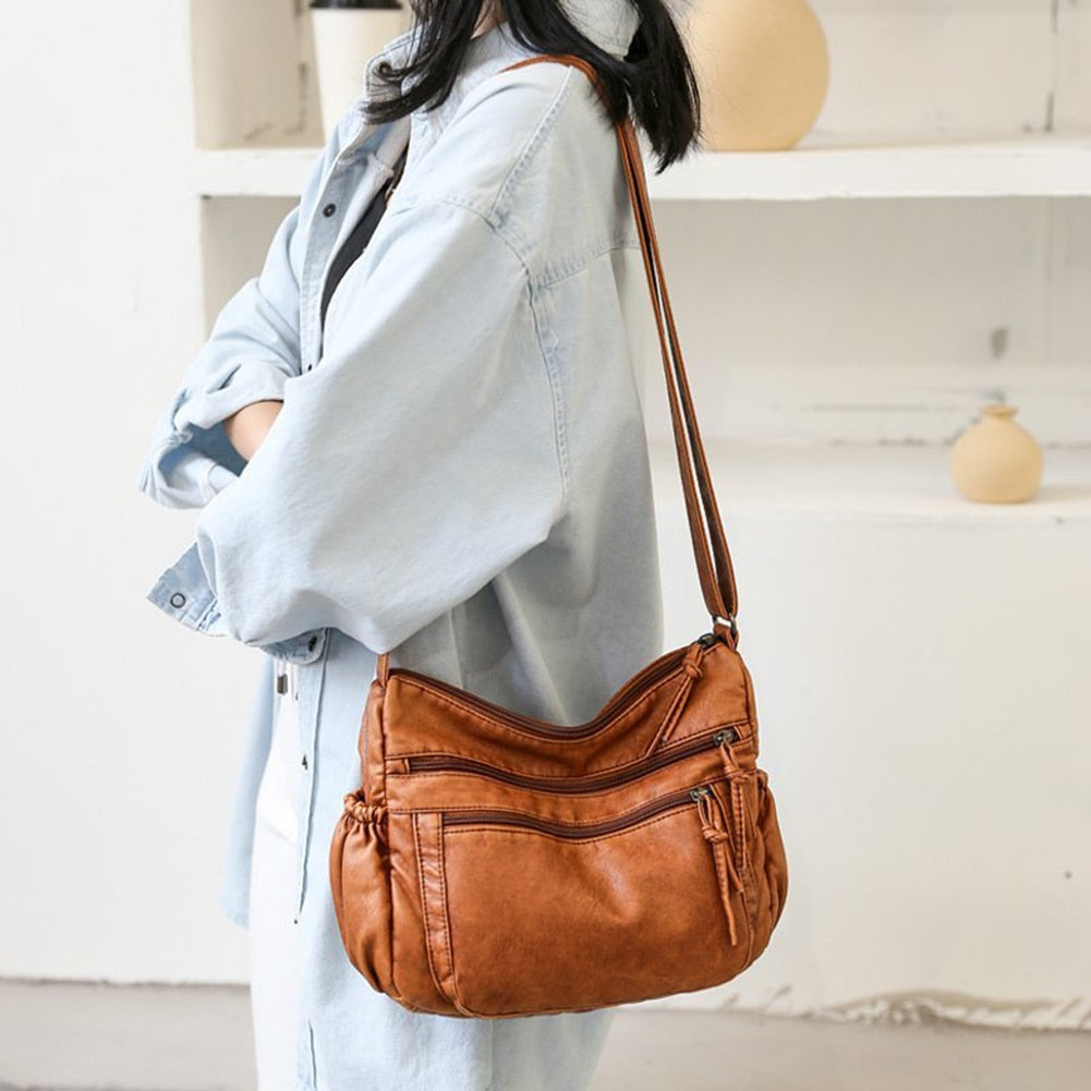 Bolsa de Ombro Vintage - Feminina - Imagem 7