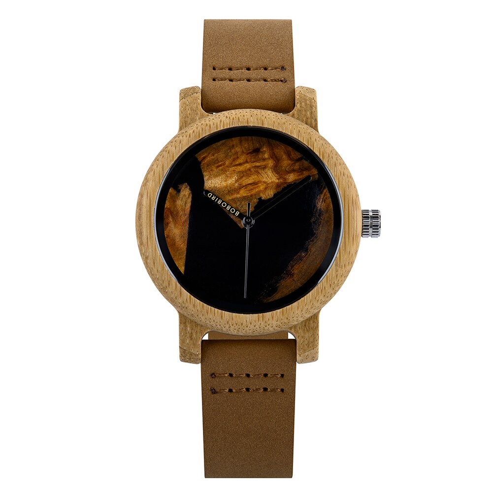 Relógio Masculino Feminino Bamboo Wood - Imagem 21