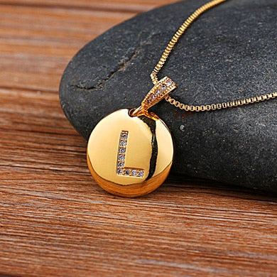 Colar Pingente de Letra 18K - Imagem 18