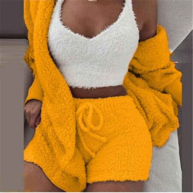Conjunto de Veludo Bunny - Feminino - Imagem 2