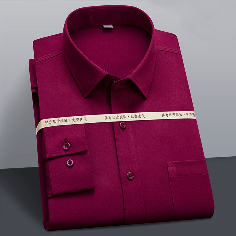 Camisa Social Fashion Plus Size - Masculina - Imagem 4