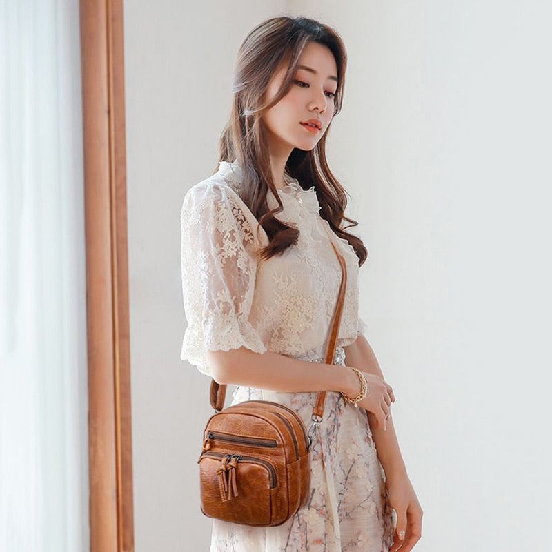 Bolsa Feminina de Ombro - Designer Retrô - Imagem 9