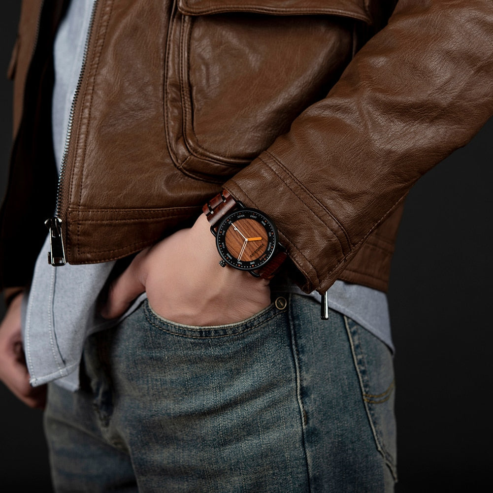 Relógio Masculino Bobo Bird Brand Luxury - Imagem 4
