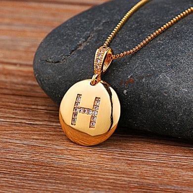 Colar Pingente de Letra 18K - Imagem 5