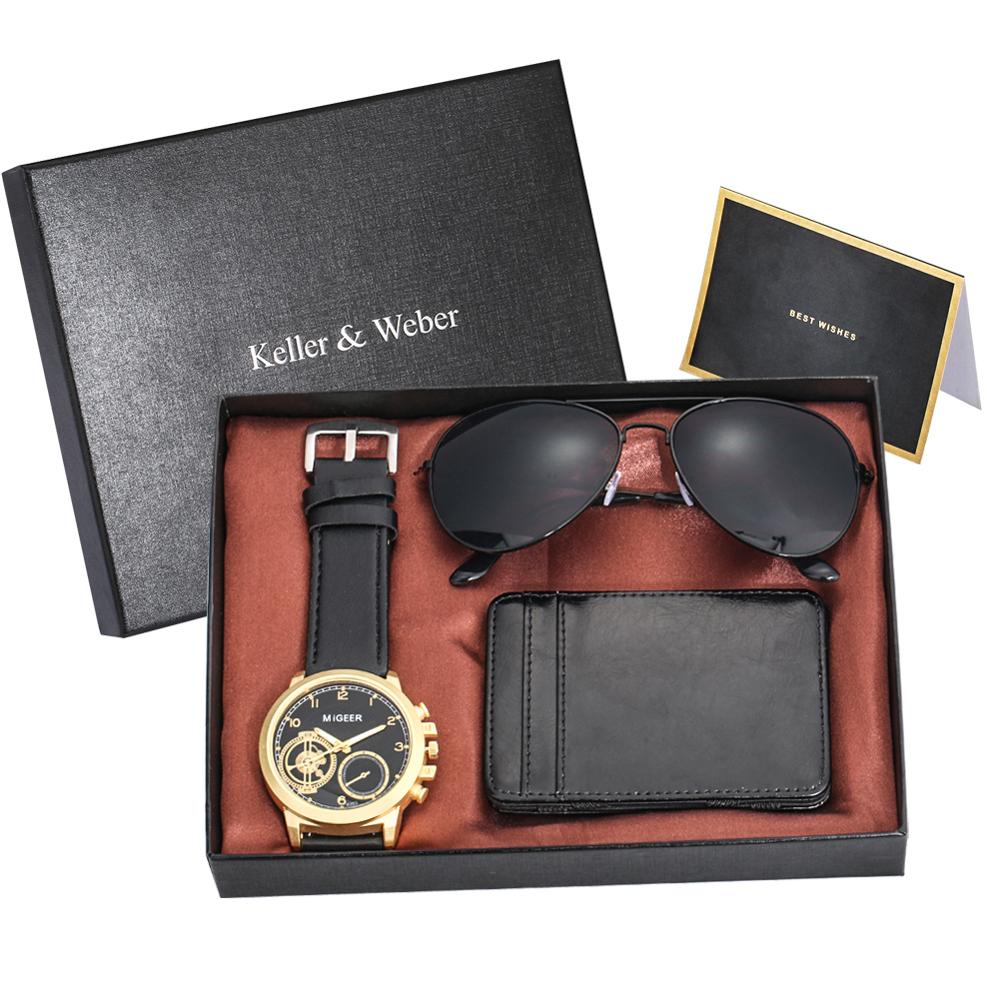 Conjunto Masculino Luxury - Óculos, Carteira e Relógio - Imagem 9
