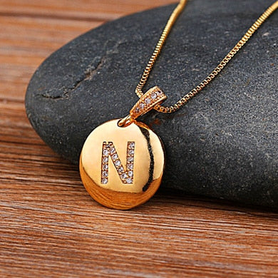 Colar Pingente de Letra 18K - Imagem 27