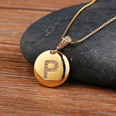 Colar Pingente de Letra 18K - Imagem 4