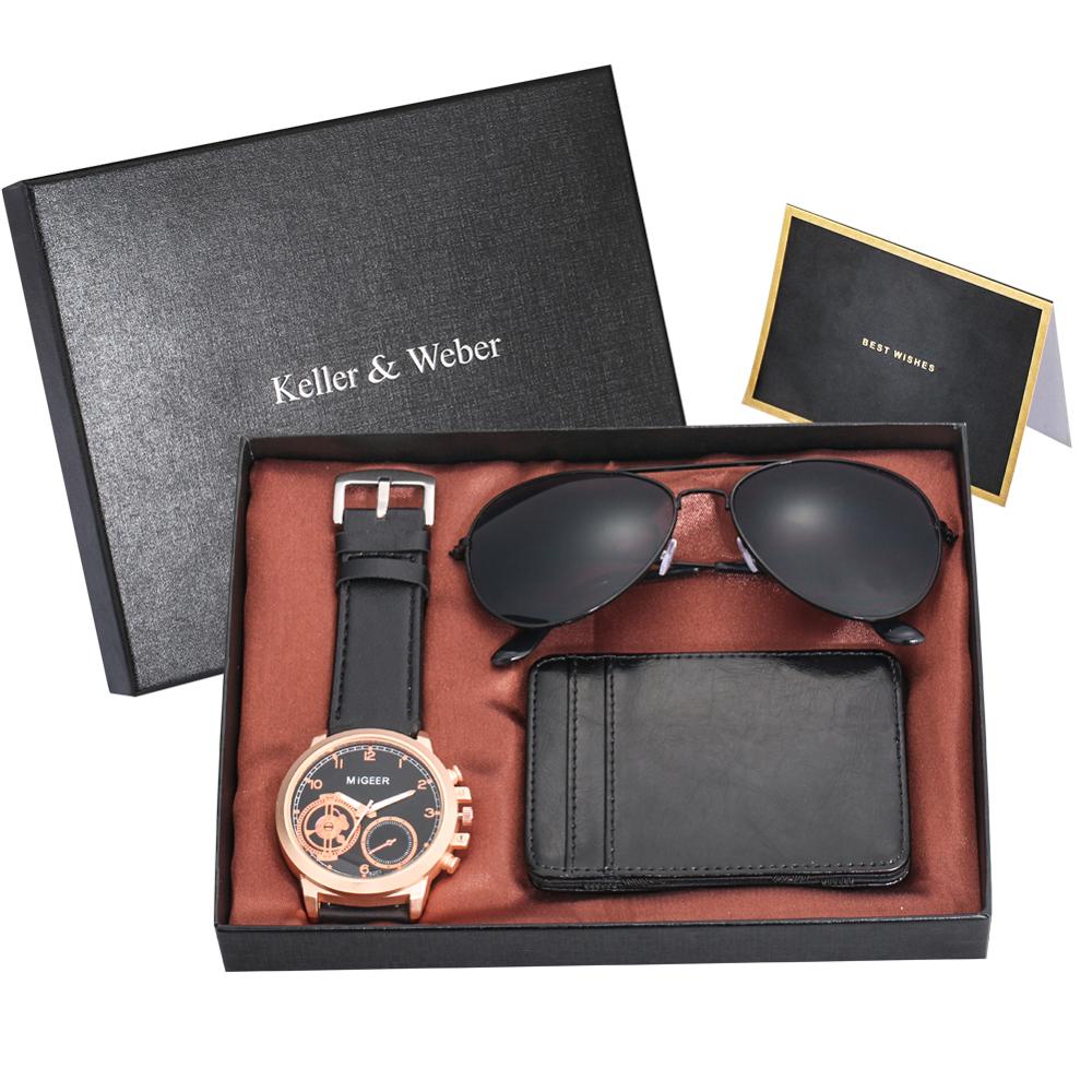 Conjunto Masculino Luxury - Óculos, Carteira e Relógio - Imagem 4
