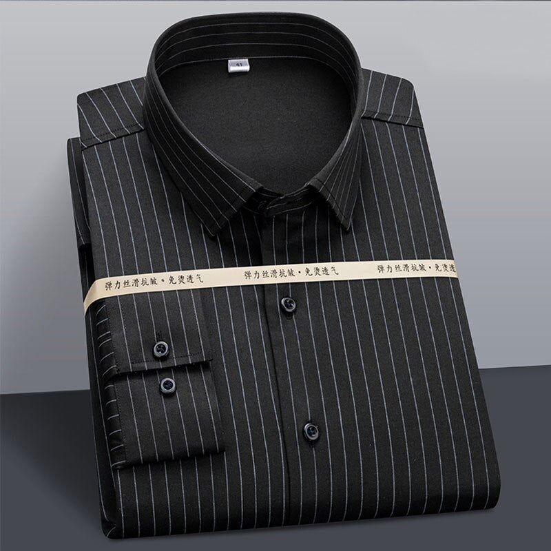 Camisa Social Fashion Plus Size - Masculina - Imagem 6