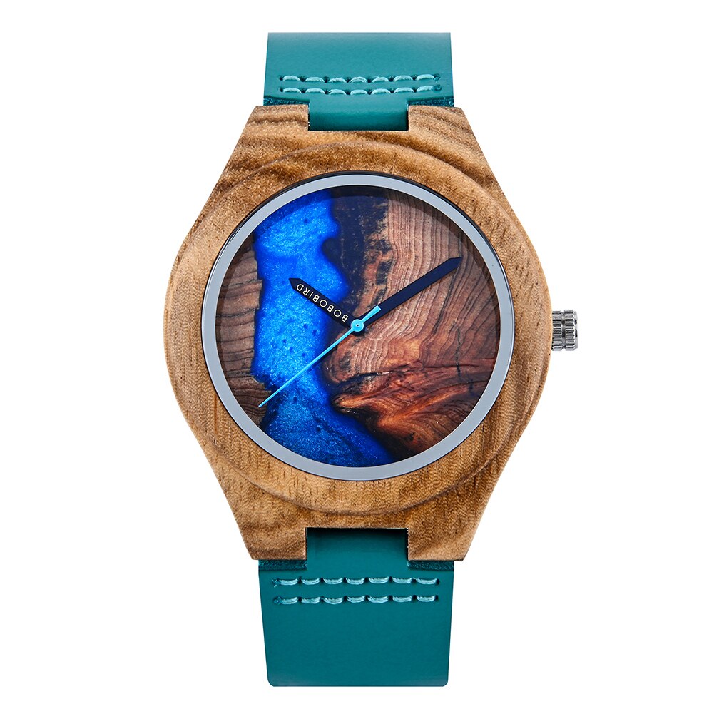 Relógio Masculino Feminino Bamboo Wood - Imagem 29