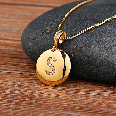 Colar Pingente de Letra 18K - Imagem 25