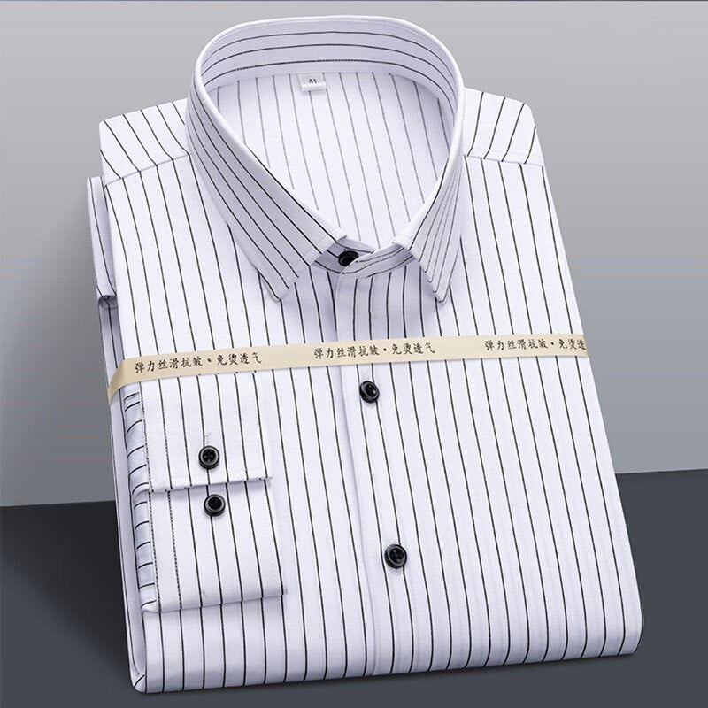 Camisa Social Fashion Plus Size - Masculina - Imagem 13