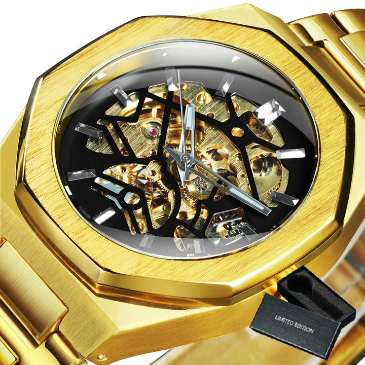 Relógio Mecânico Brand Luxury T-Winner - Imagem 12