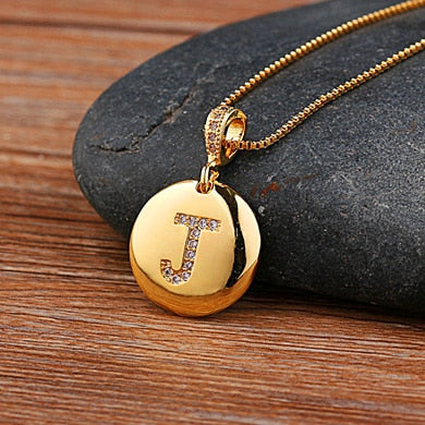 Colar Pingente de Letra 18K - Imagem 23
