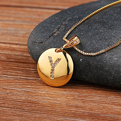 Colar Pingente de Letra 18K - Imagem 22