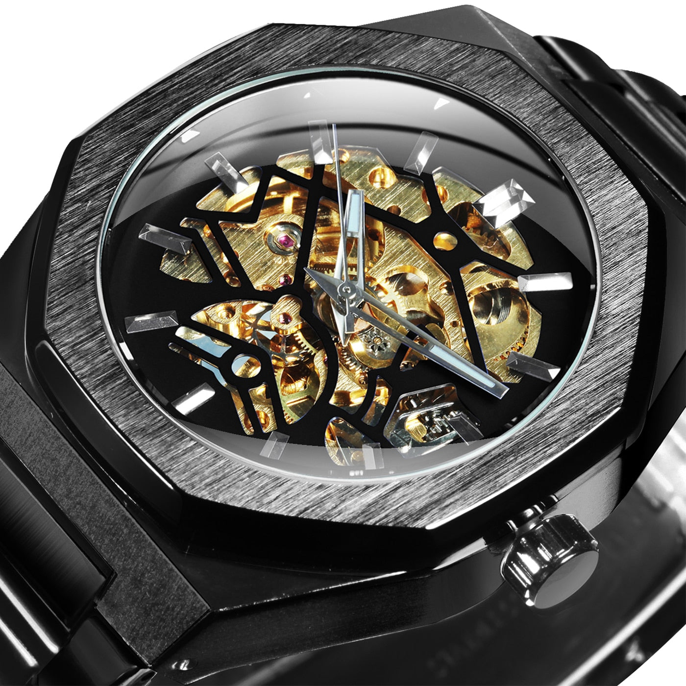Relógio Mecânico Brand Luxury T-Winner - Imagem 2