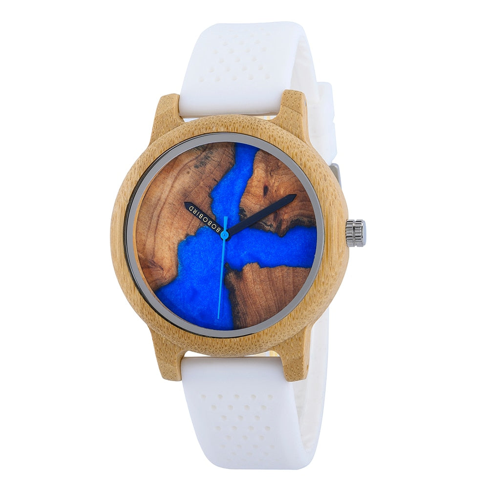 Relógio Masculino Feminino Bamboo Wood - Imagem 23