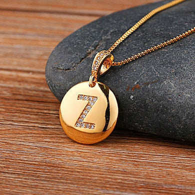 Colar Pingente de Letra 18K - Imagem 14