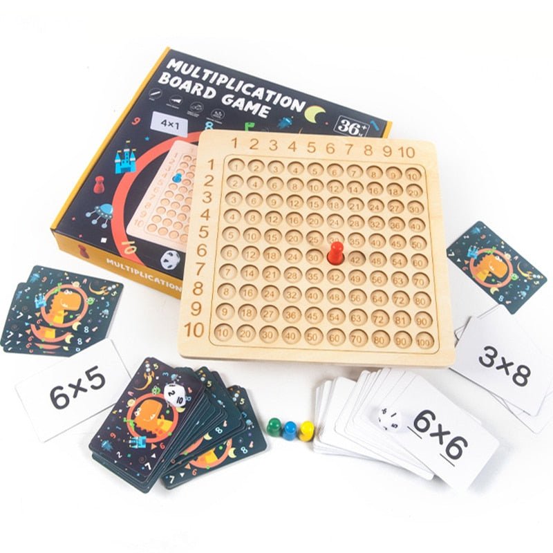 Jogo de Tabuleiro de Multiplicação para Crianças - Imagem 2